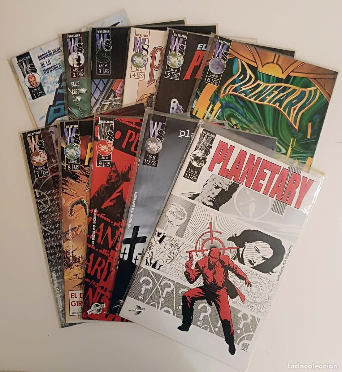 C&oacute;mics: Planetary (Lote 1 al 11) - Warren Ellis & John Cassaday - World Comics - Excelente