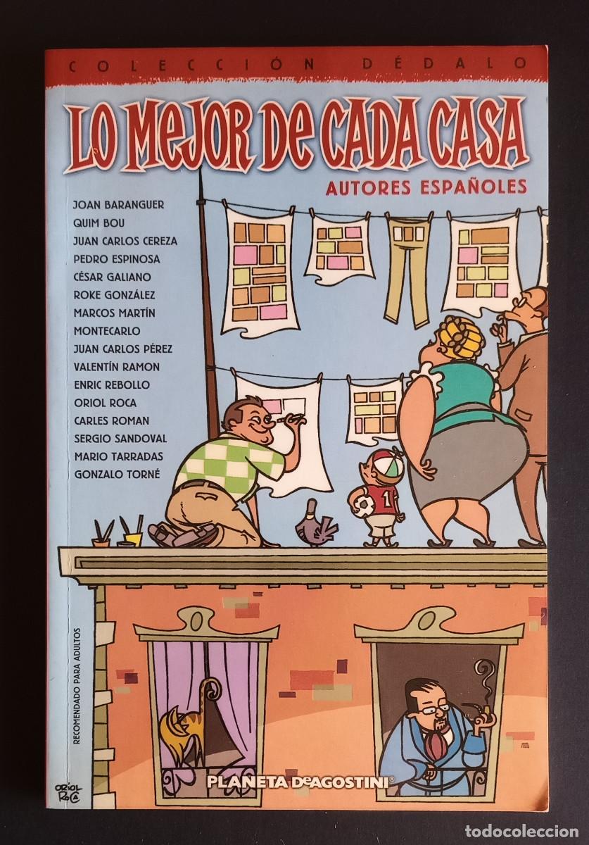 C&oacute;mics: LO MEJOR DE CADA CASA, AUTORES ESPA&Ntilde;OLES - VV.AA. - COL. D&Eacute;DALO - PLANETA DeAGOSTINI, 2002
