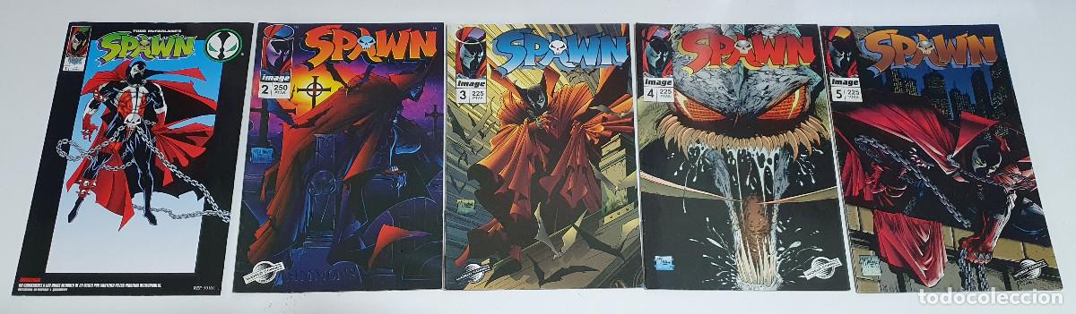 C&oacute;mics: LOTE DE 13 COMICS DE SPAWN DEL 1 AL 13 + REGALO 7 COMICS SUELTOS WORLD COMICS