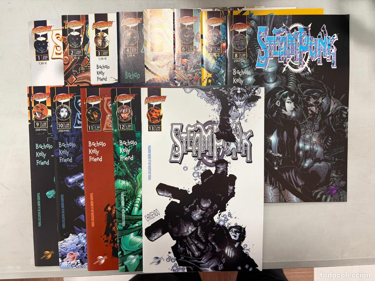 C&oacute;mics: SteamPunk.Completa 13 comics.World Comics.Planeta