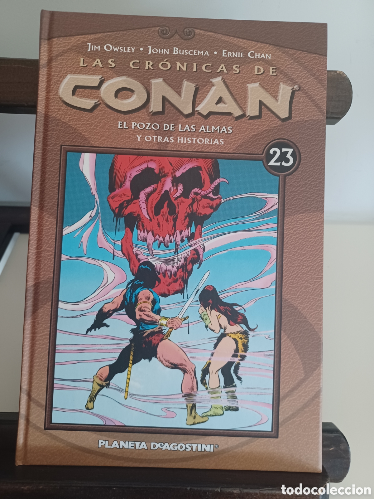 C&oacute;mics: Las cr&oacute;nicas de Conan 23. El pozo de las almas/ Descatalogado/NUEVO A ESTRENAR