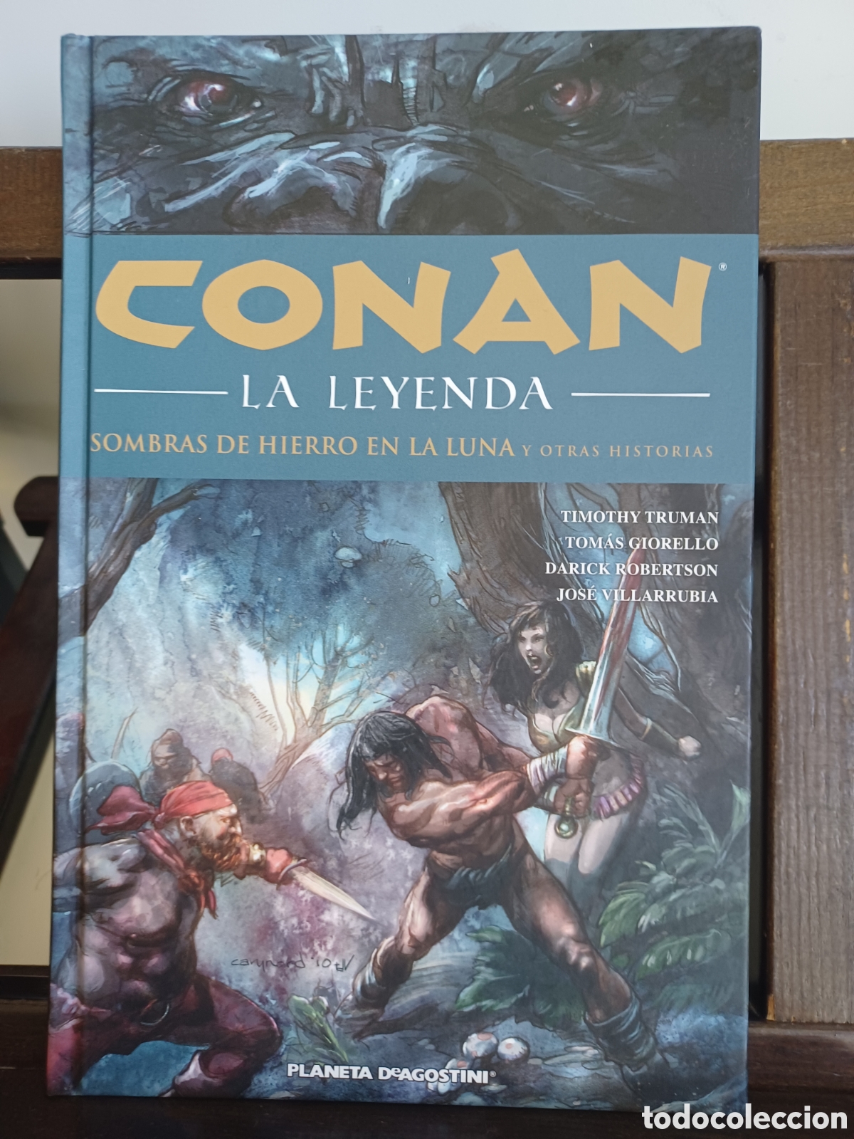 C&oacute;mics: Conan. La leyenda 10 Sombras de hierro en la luna/ Planeta/ Descatalogado/ NUEVO A ESTRENAR