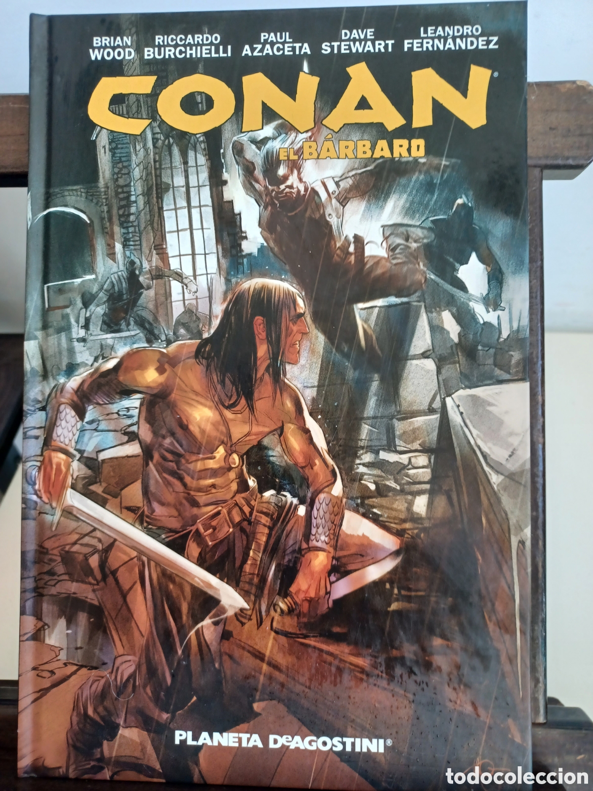C&oacute;mics: Conan el b&aacute;rbaro de Brian Wood 4/ Planeta DeAgostini/ Descatalogado/ NUEVO A ESTRENAR
