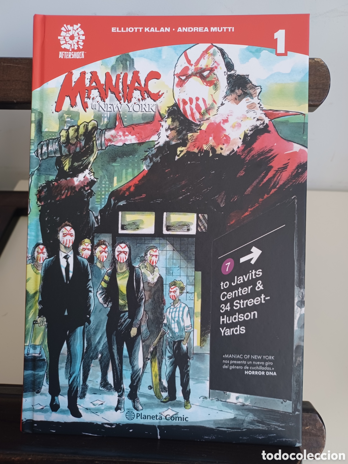 C&oacute;mics: Maniac of New York 1/ Planeta C&oacute;mic Aftershock/ NUEVO A ESTRENAR