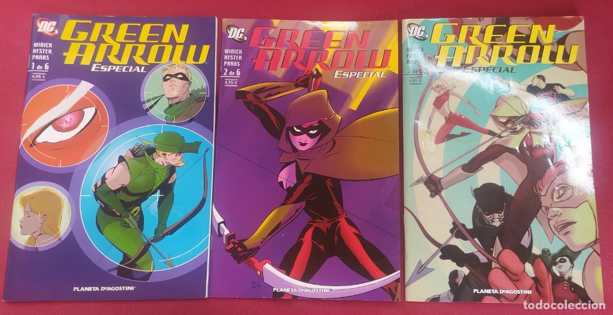 C&oacute;mics: Green arrow especial 1, 2 y 3. Planeta de agostini A&ntilde;o 2006. Lote 3 comics