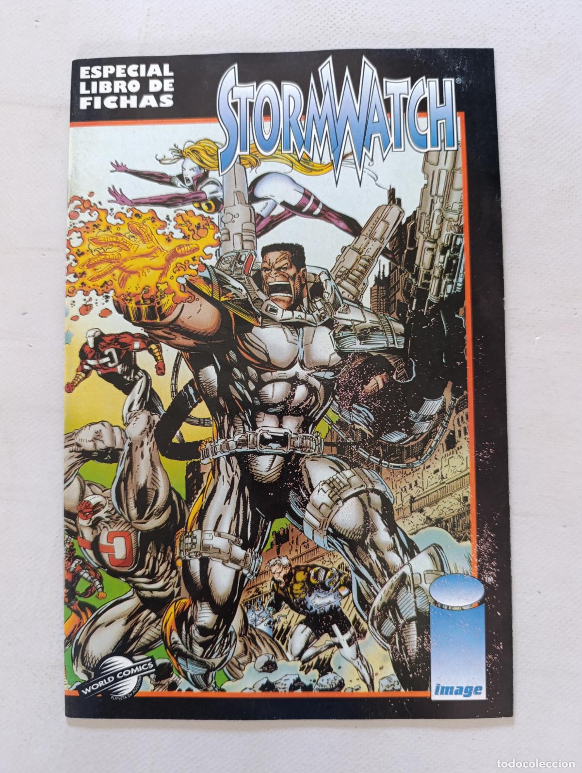C&oacute;mics: STORMWATCH - ESPECIAL LIBRO DE FICHAS - IMAGE - PLANETA (8L)