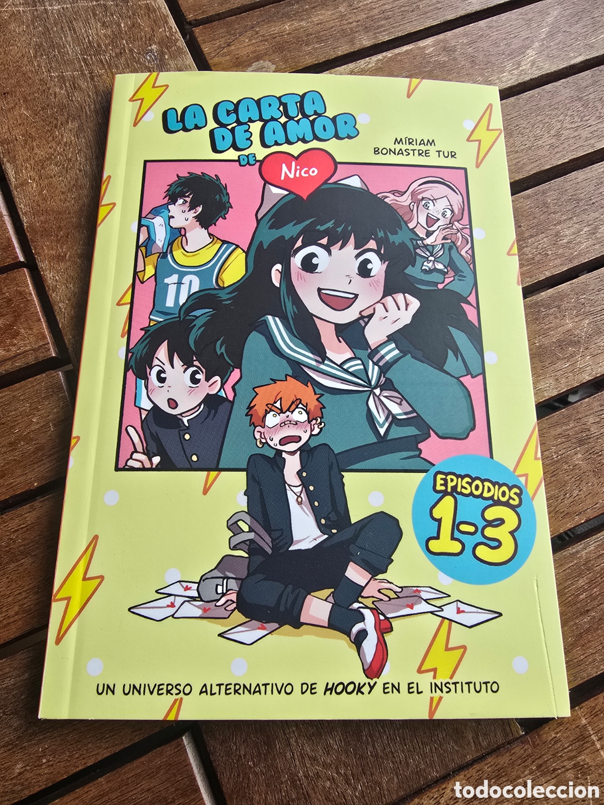 Comics: La carta de amor de Nico. Episodios 1-3 Miriam Bonastre Tur PLANETA 2024 comic Hooky