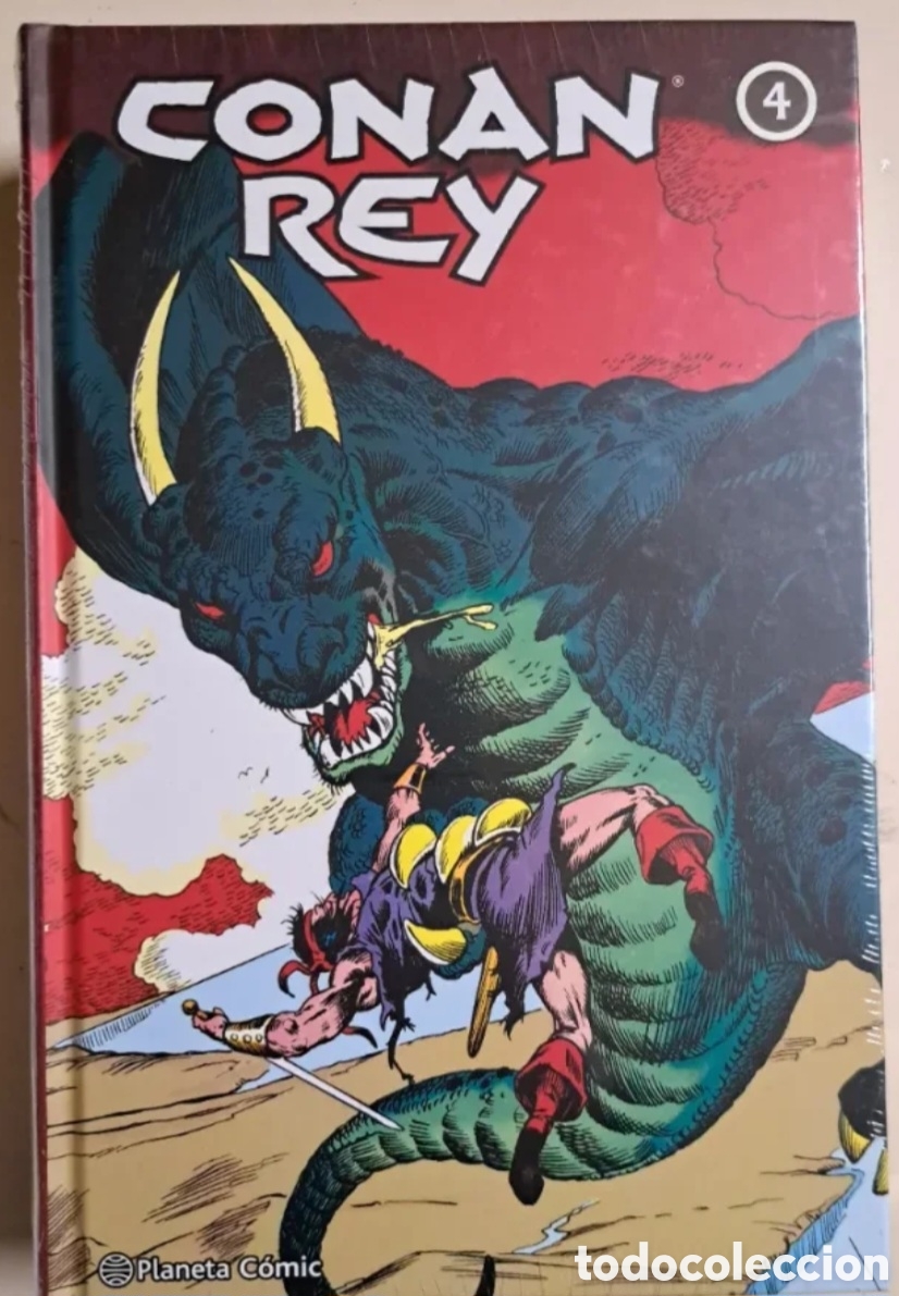 C&oacute;mics: Conan rey tomo 4 planeta descatalogado precintado nuevo dif&iacute;cil