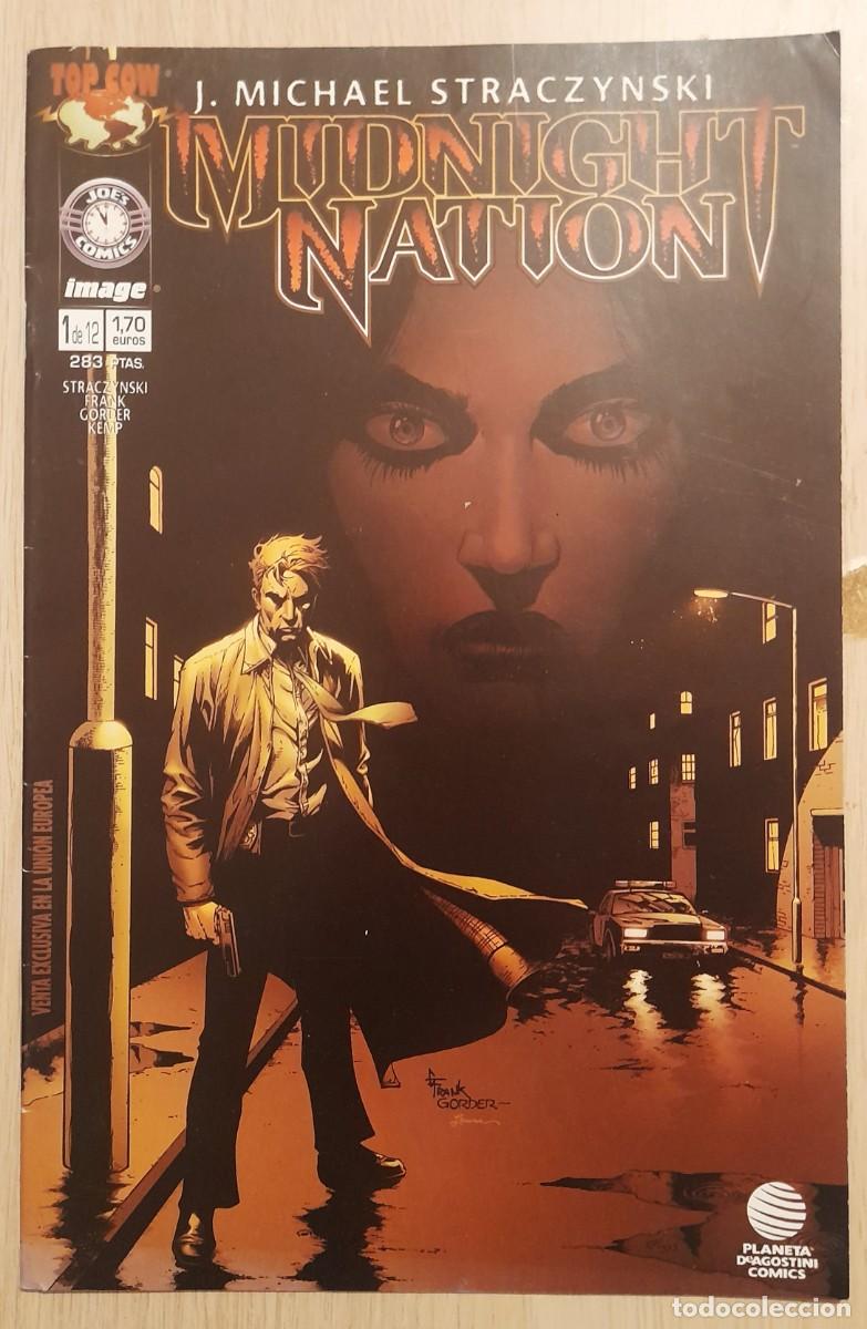 C&oacute;mics: Midnigth Nation- Coleccion Completa de 12 Comics - Top Cow - Planeta