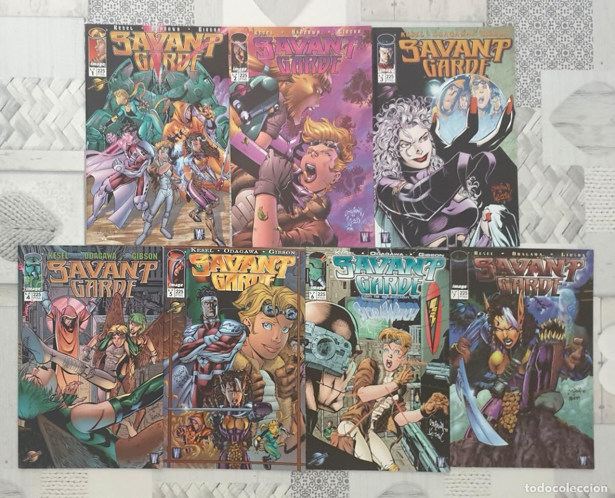 C&oacute;mics: SAVANT GARDE de Barbara Kesel. Serie limitada completa de 7 comics. Planeta DeAgostini 1998