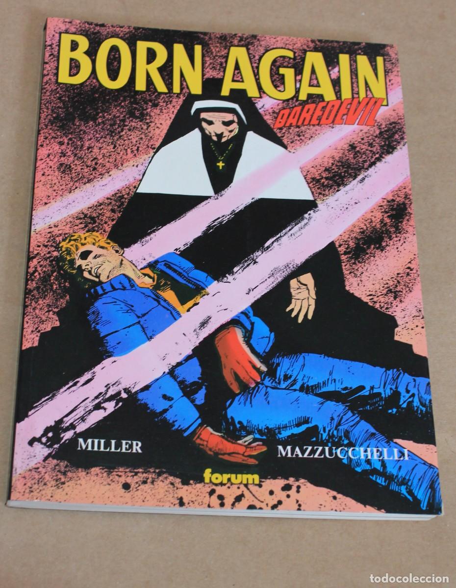 C&oacute;mics: OBRAS MAESTRAS 1 &ndash; DAREDEVIL - BORN AGAIN &ndash; Frank Miller - Planeta 1991 - MUY BUEN ESTADO