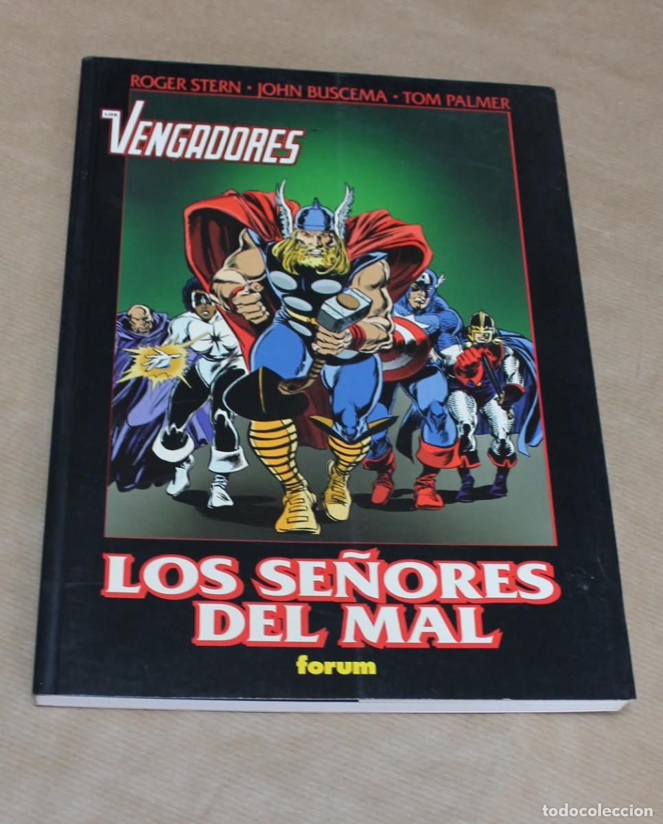 C&oacute;mics: OBRAS MAESTRAS 36 &ndash; VENGADORES &ndash; LOS SE&Ntilde;ORES DEL MAL &ndash; Stern y Buscema &ndash; como NUEVO
