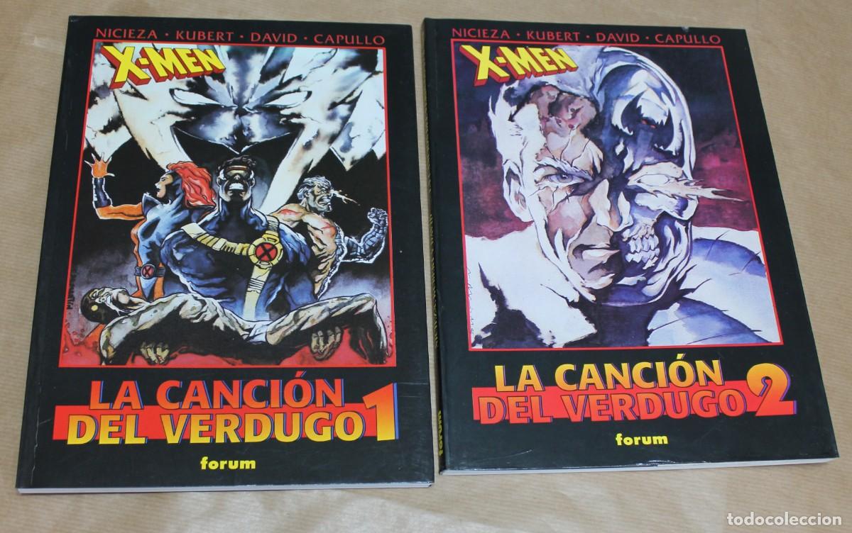 C&oacute;mics: OBRAS MAESTRAS 20 21 &ndash; X-MEN &ndash; LA CANCI&Oacute;N DEL VERDUGO 1 2 completa &ndash; MUY BUEN ESTADO