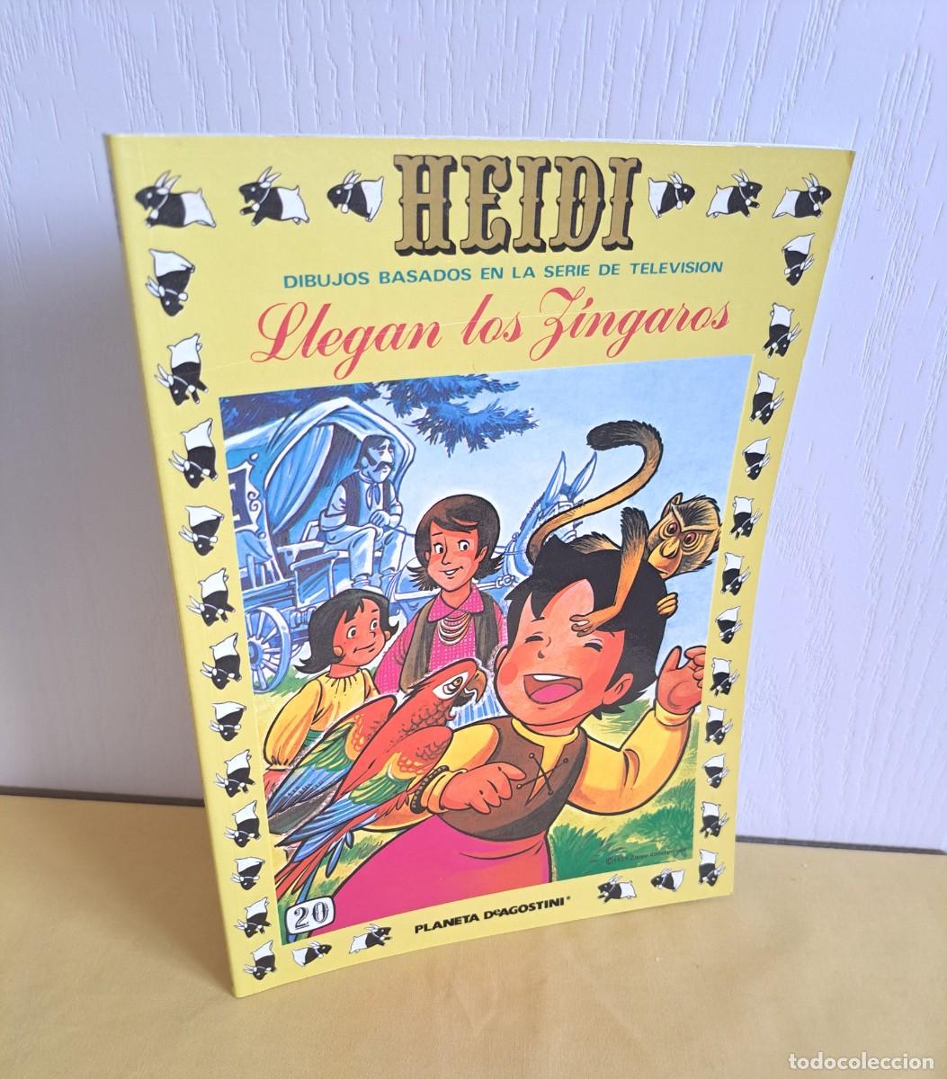 C&oacute;mics: HEIDI - LLEGAN LOS ZINGAROS N&ordm; 20 - DIBUJOS BASADOS EN LA SERIE DE TELEVISION, PLANETA DE AGOSTINI
