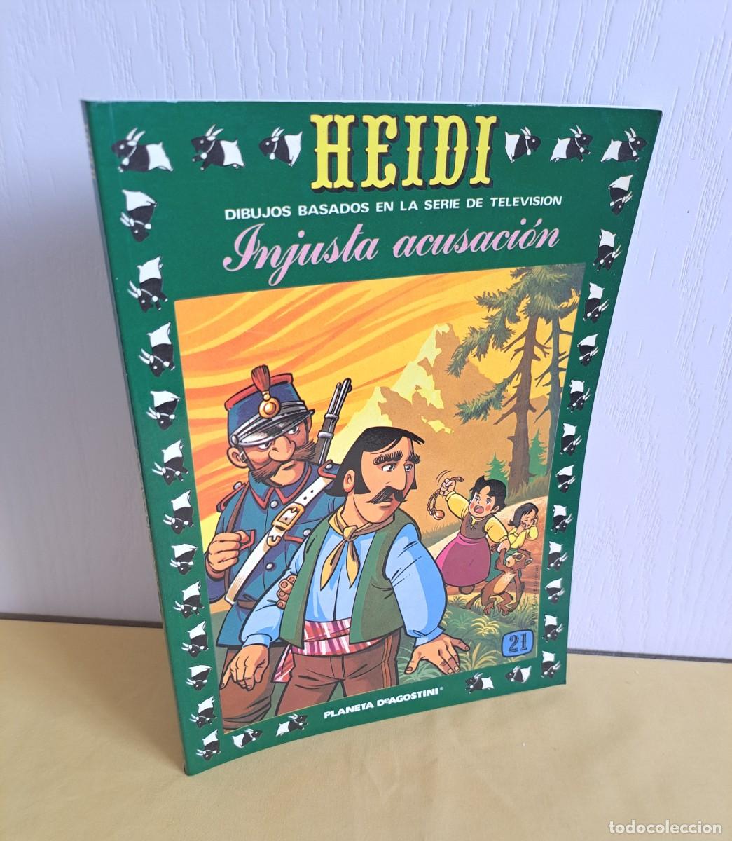 C&oacute;mics: HEIDI - INJUSTA ACUSACION N&ordm; 21 - DIBUJOS BASADOS EN LA SERIE DE TELEVISION, PLANETA DE AGOSTINI