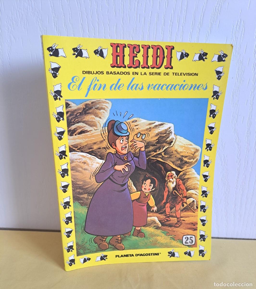 C&oacute;mics: HEIDI - EL FIN DE LAS VACACIO N&ordm; 25 - DIBUJOS BASADOS EN LA SERIE DE TELEVISION, PLANETA DE AGOSTINI
