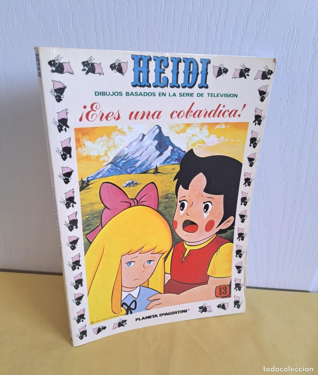 C&oacute;mics: HEIDI - ERES UNA COBARDIA N&ordm; 13 - DIBUJOS BASADOS EN LA SERIE DE TELEVISION, PLANETA DE AGOSTINI