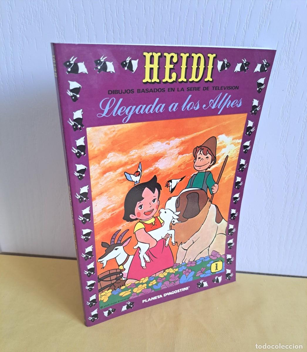 C&oacute;mics: HEIDI - LLEGADA LOS ALPES N&ordm; 1 - DIBUJOS BASADOS EN LA SERIE DE TELEVISION, PLANETA DE AGOSTINI