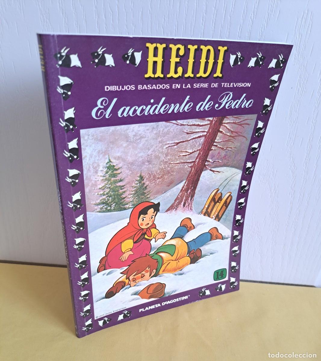 C&oacute;mics: HEIDI - EL ACCIDENTE DE PEDRO N&ordm; 14 - DIBUJOS BASADOS EN LA SERIE DE TELEVISION, PLANETA DE AGOSTINI