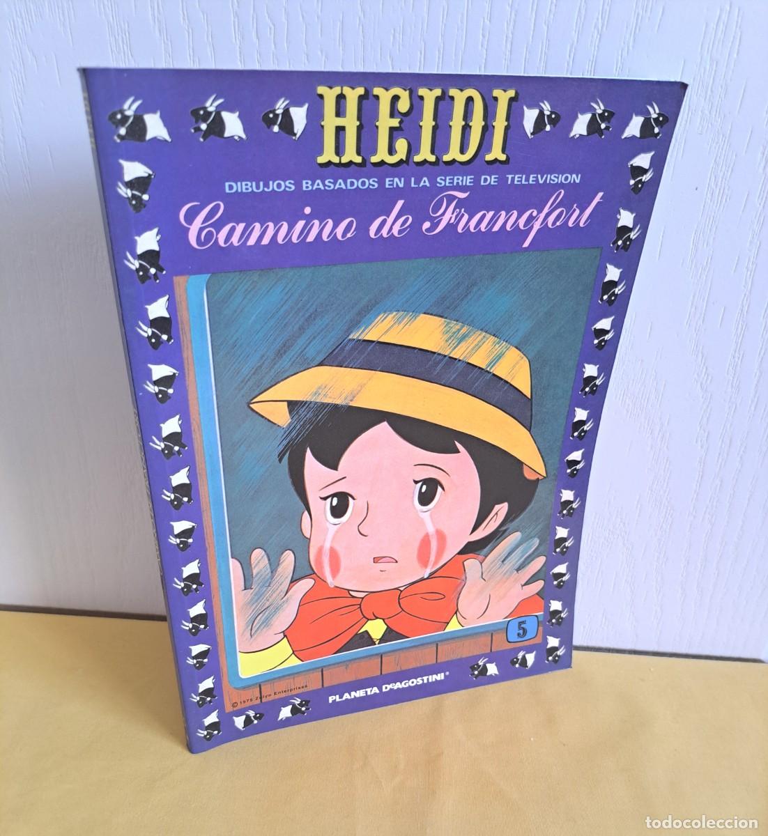 C&oacute;mics: HEIDI - CAMINO DE FRANCFORT N&ordm; 5 - DIBUJOS BASADOS EN LA SERIE DE TELEVISION, PLANETA DE AGOSTINI