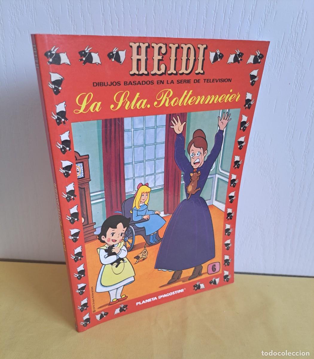 C&oacute;mics: HEIDI - LA SRTA. ROTTENMEIER N&ordm; 6 - DIBUJOS BASADOS EN LA SERIE DE TELEVISION, PLANETA DE AGOSTINI