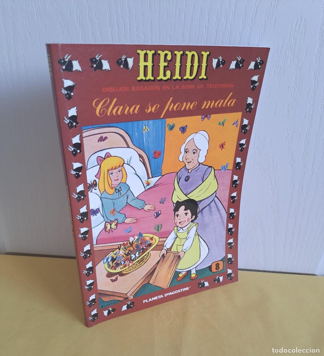 C&oacute;mics: HEIDI - CLARA SE PONE MALA N&ordm; 8 - DIBUJOS BASADOS EN LA SERIE DE TELEVISION, PLANETA DE AGOSTINI
