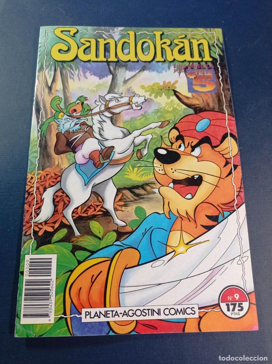 C&oacute;mics: SANDOKAN N&ordm; 9. PLAN YA&Ntilde;EZ. BEAUMONT. ANIMACI&Oacute;N DIBUJOS ANIMADOS B.R.B. EMILIO SALGARI. PLANETA 1992