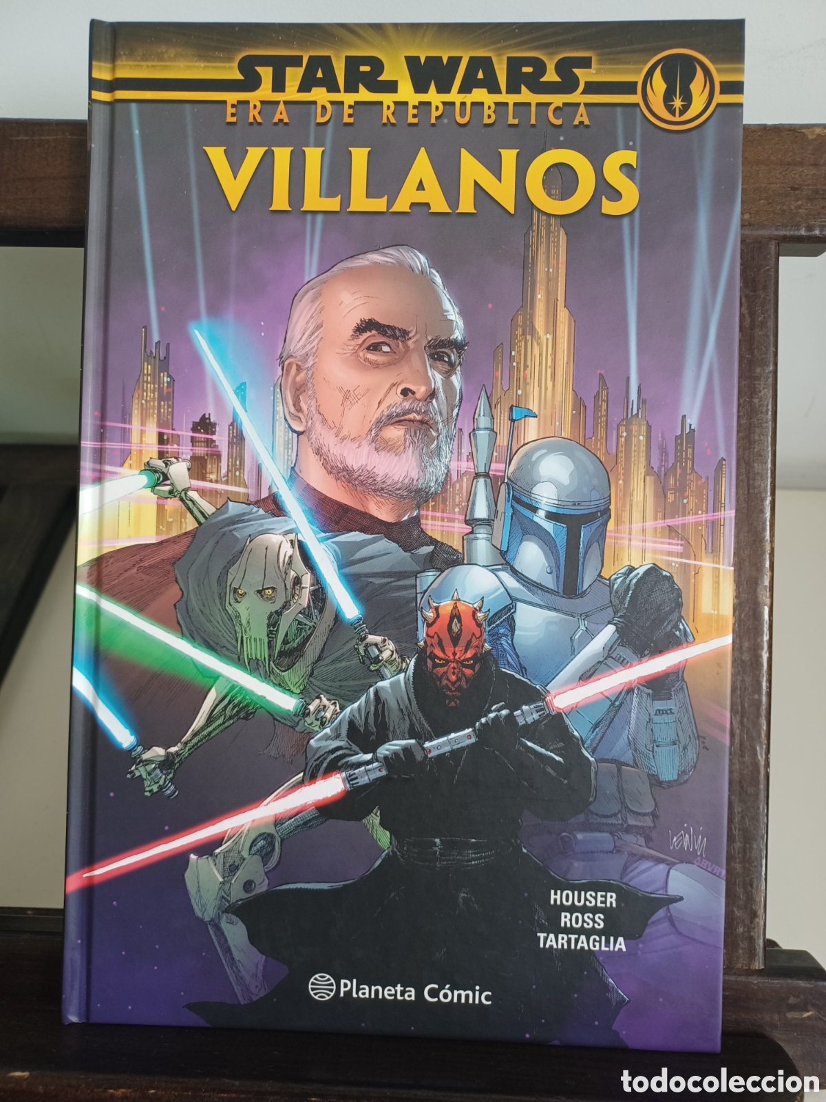C&oacute;mics: Star Wars. Era de Rep&uacute;blica. Villanos/ Planeta C&oacute;mic/ NUEVO A ESTRENAR