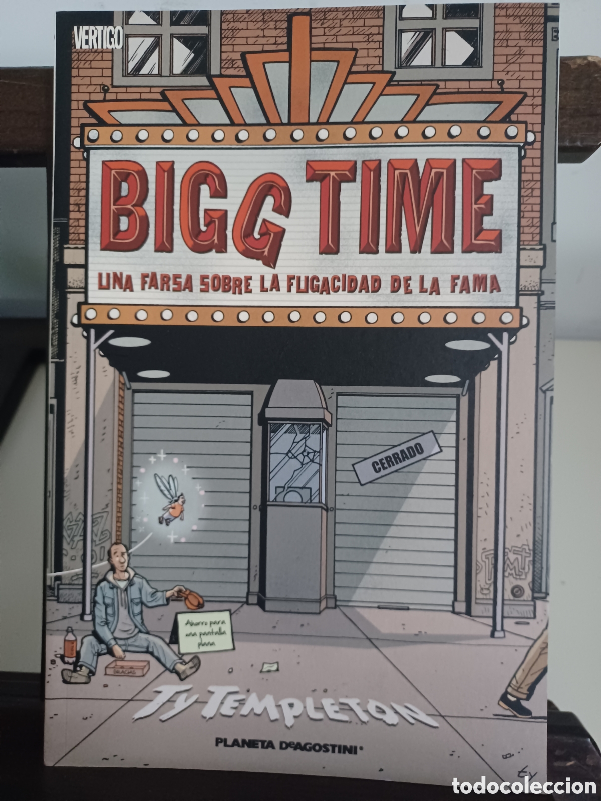 C&oacute;mics: Bigg time. Una farsa sobre la fugacidad de la vida/ Ty Templeton/ Planeta DeAgostini/ A ESTRENAR