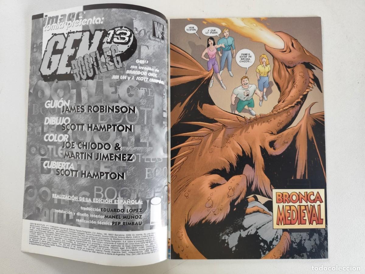 C&oacute;mics: GEN 13 BOOTLEG # 7 (James Robinson, Scott Hampton ) ~ IMAGE / WORLD COMICS (1997) - Foto 2
