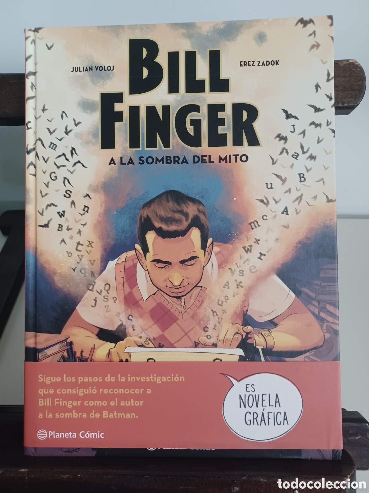C&oacute;mics: Bill Finger. A la sombra del mito/ Voloj & Zadok/ Planeta C&oacute;mic/ NUEVO A ESTRENAR