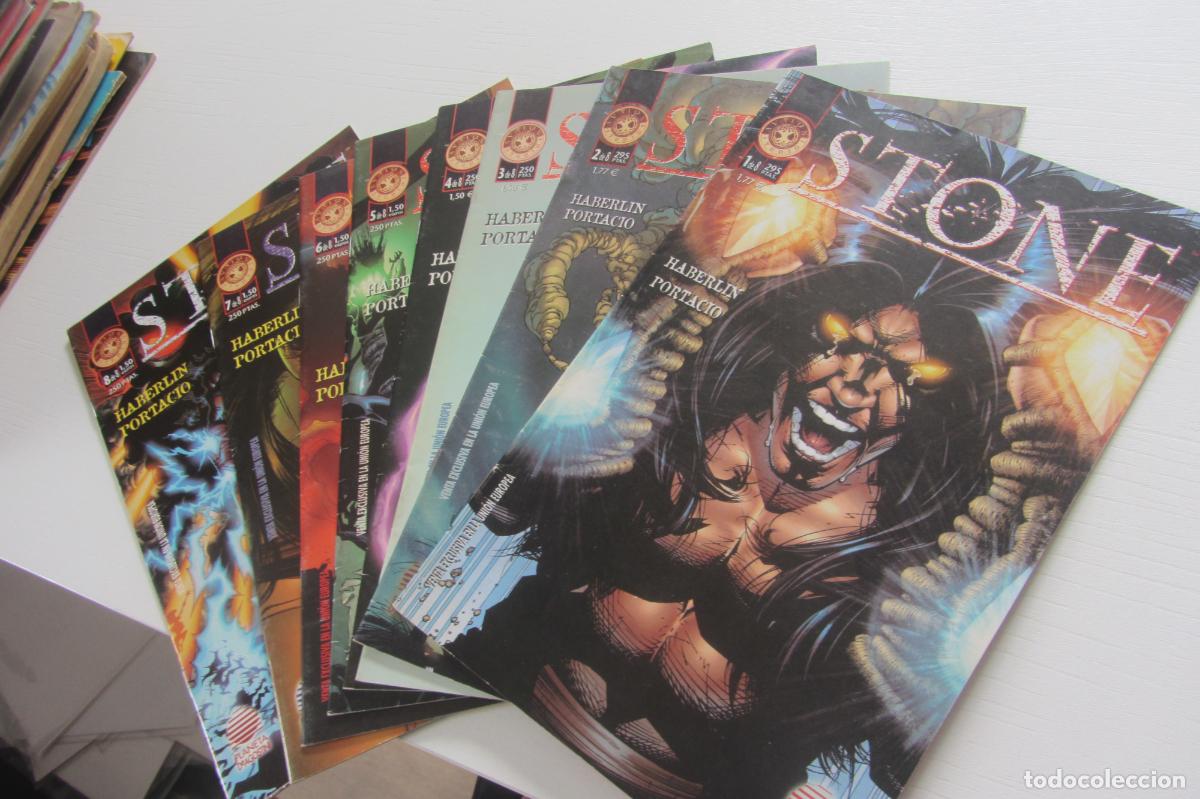 C&oacute;mics: STONE &iexcl; COMPLETA 8 NUMEROS ! HABERLIN PORTACIO - AVALON STUDIOS PLANETA arx234