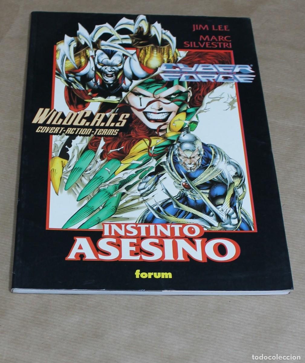 C&oacute;mics: OBRAS MAESTRAS 29 &ndash; CYBER FORCE / WILDC.A.T.S - Instinto asesino - Planeta 1998 - M.B.E. - wildcats