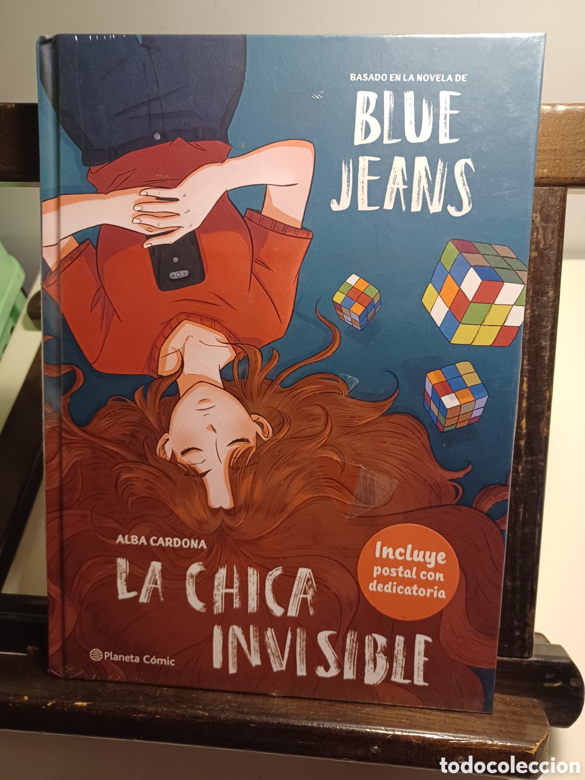 C&oacute;mics: La chica invisovle/ Alba Cardona/ Basado en la novela de Blue Jeans/ Planeta/ NUEVO PRECINTADO
