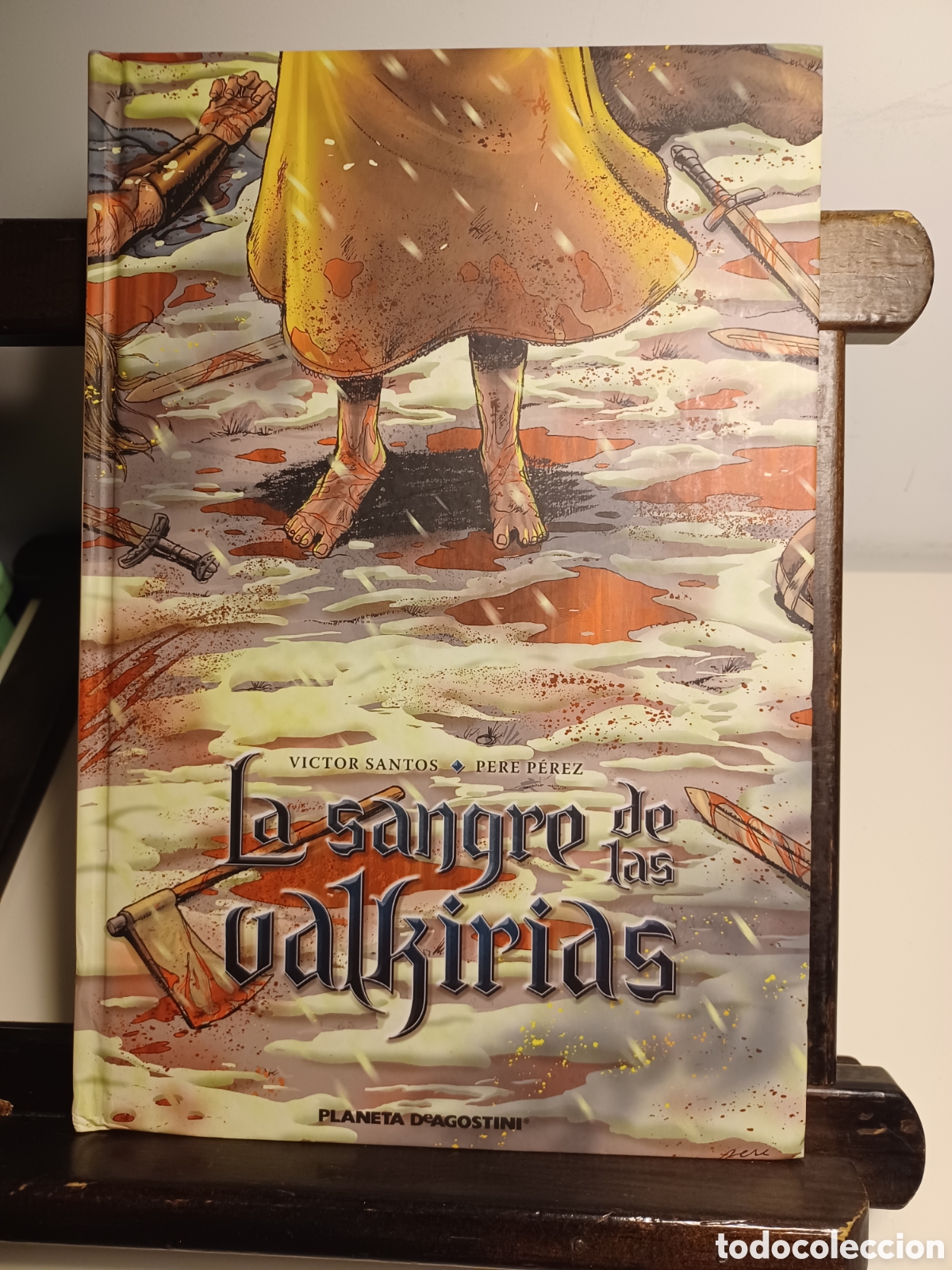 C&oacute;mics: La sangre de las valkirias/ Santos & P&eacute;rez/ Planeta DeAgostini/ NUEVO A ESTRENAR