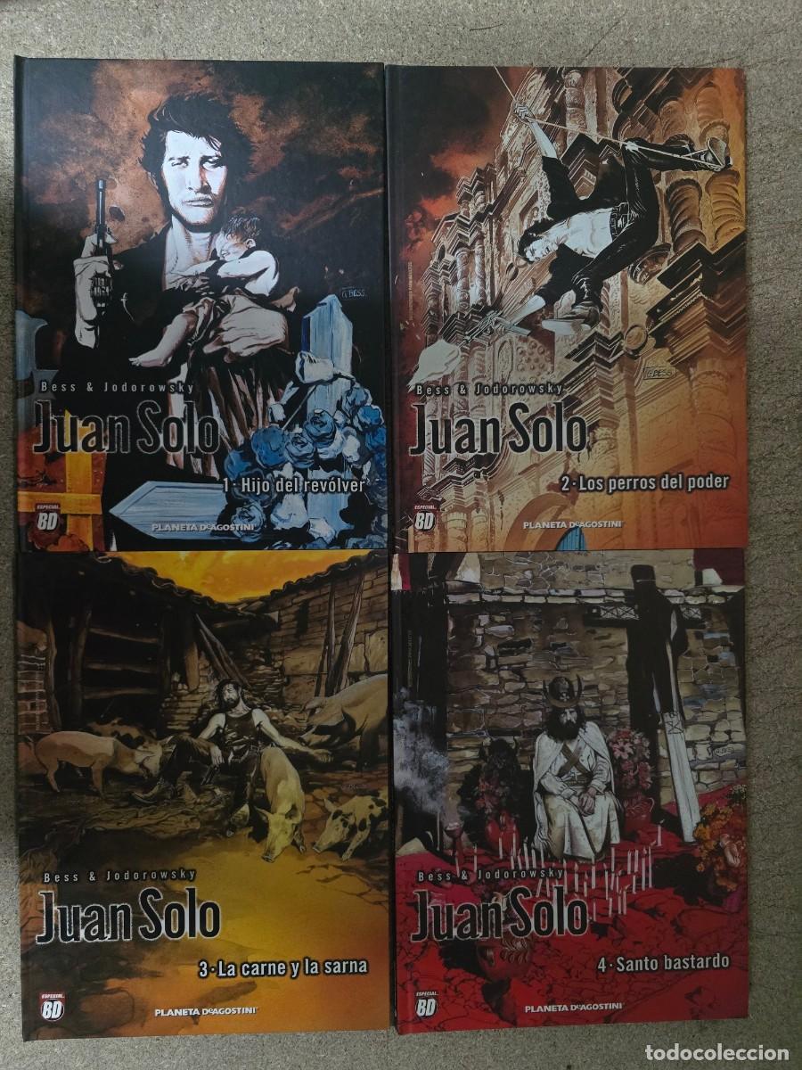 C&oacute;mics: Juan Solo.Bess & Jodorowsky.Completa 4 Tomos.Planeta