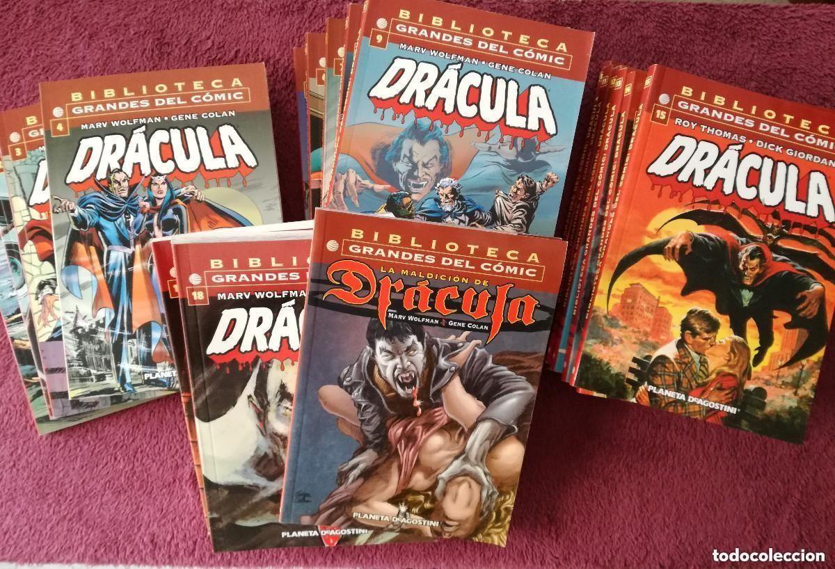 C&oacute;mics: DR&Aacute;CULA--BIBLIOTECA GRANDES DEL COMIC -PLANETA COMPLETA 19 TOMOS -18 + NUMERO ESPECIAL- NUEVA-