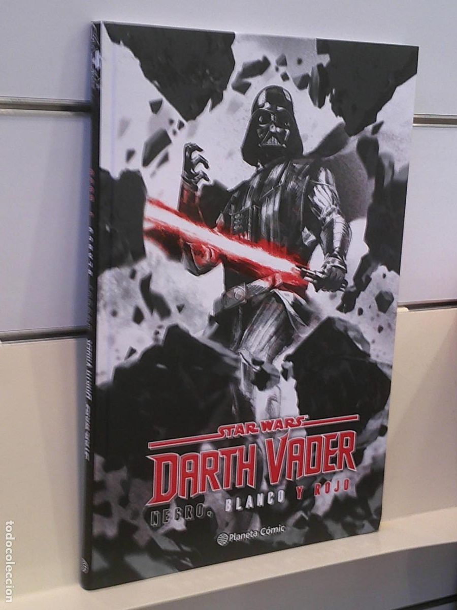 C&oacute;mics: STAR WARS DARH VADER NEGRO BLANCO Y ROJO - PLANETA OFERTA