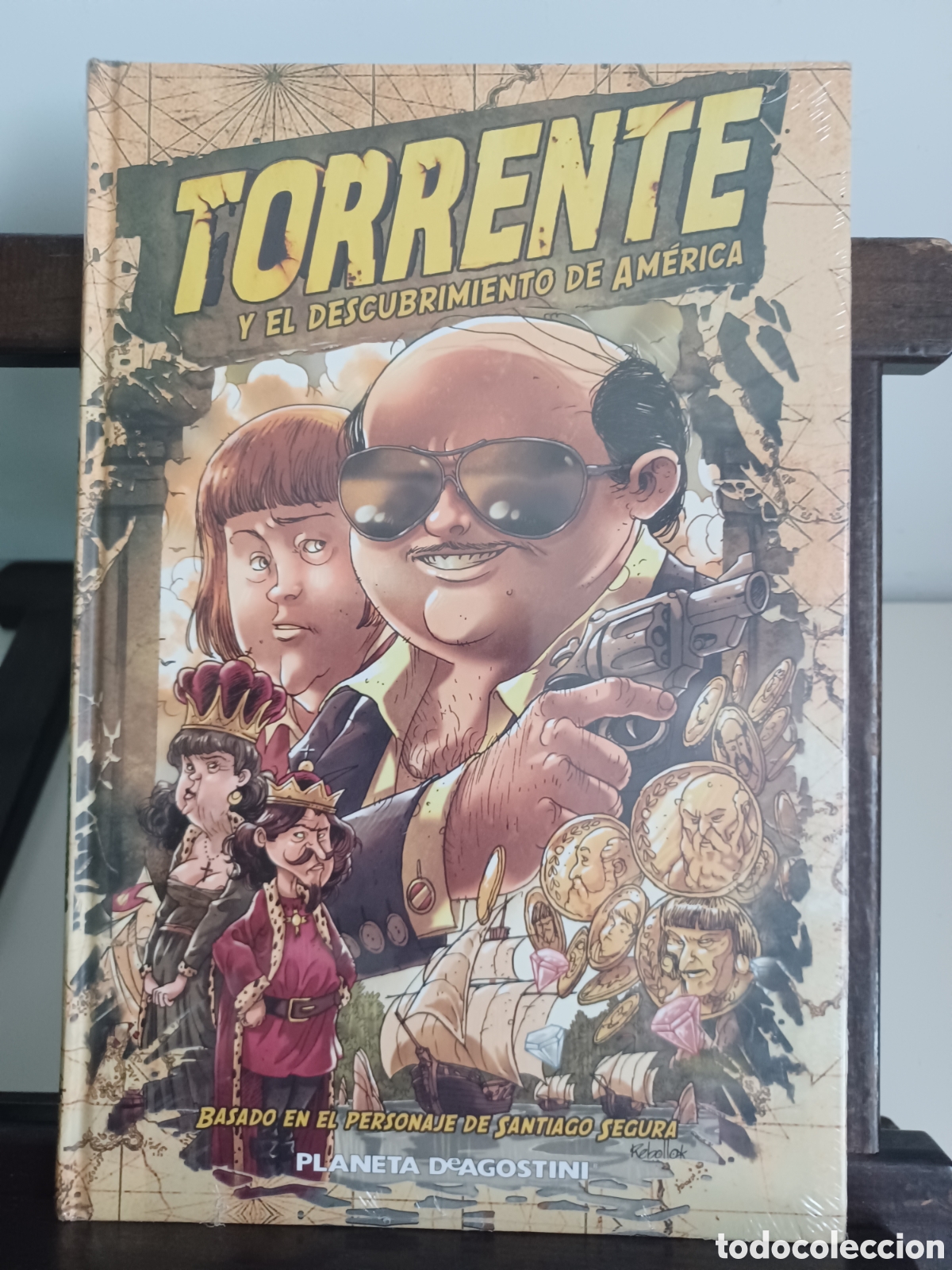 C&oacute;mics: Torrente y el descubrimiento de Am&eacute;rica/ Planeta DeAgostini/ NUEVO PRECINTADO