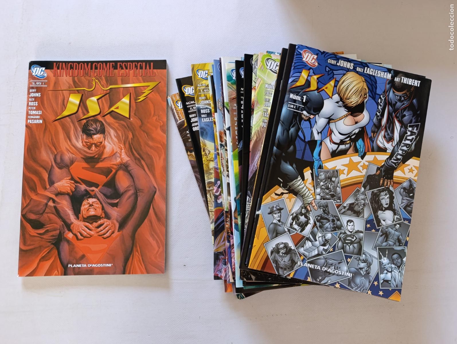 C&oacute;mics: JSA COMPLETA - N&ordm; 1 A 25 + KINGDOM COME ESPECIAL - 26 EJEMPLARES - DC - PLANETA (GFw)