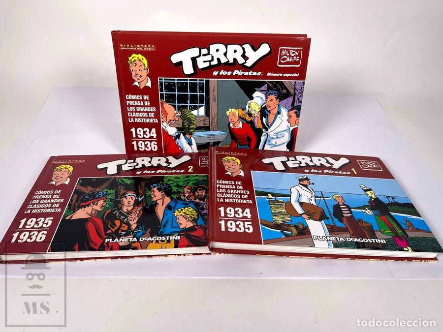 C&oacute;mics: Comics - Terry y los Piratas Tomos 1 y 2 + Especial - Ed. Planeta de Agostini - A&ntilde;o 2005