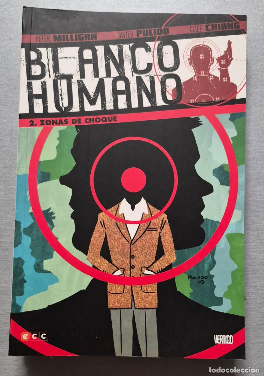 C&oacute;mics: BLANCO HUMANO N&ordm; 2 - ZONA DE CHOQUE / VERTIGO - ECC - Foto 1