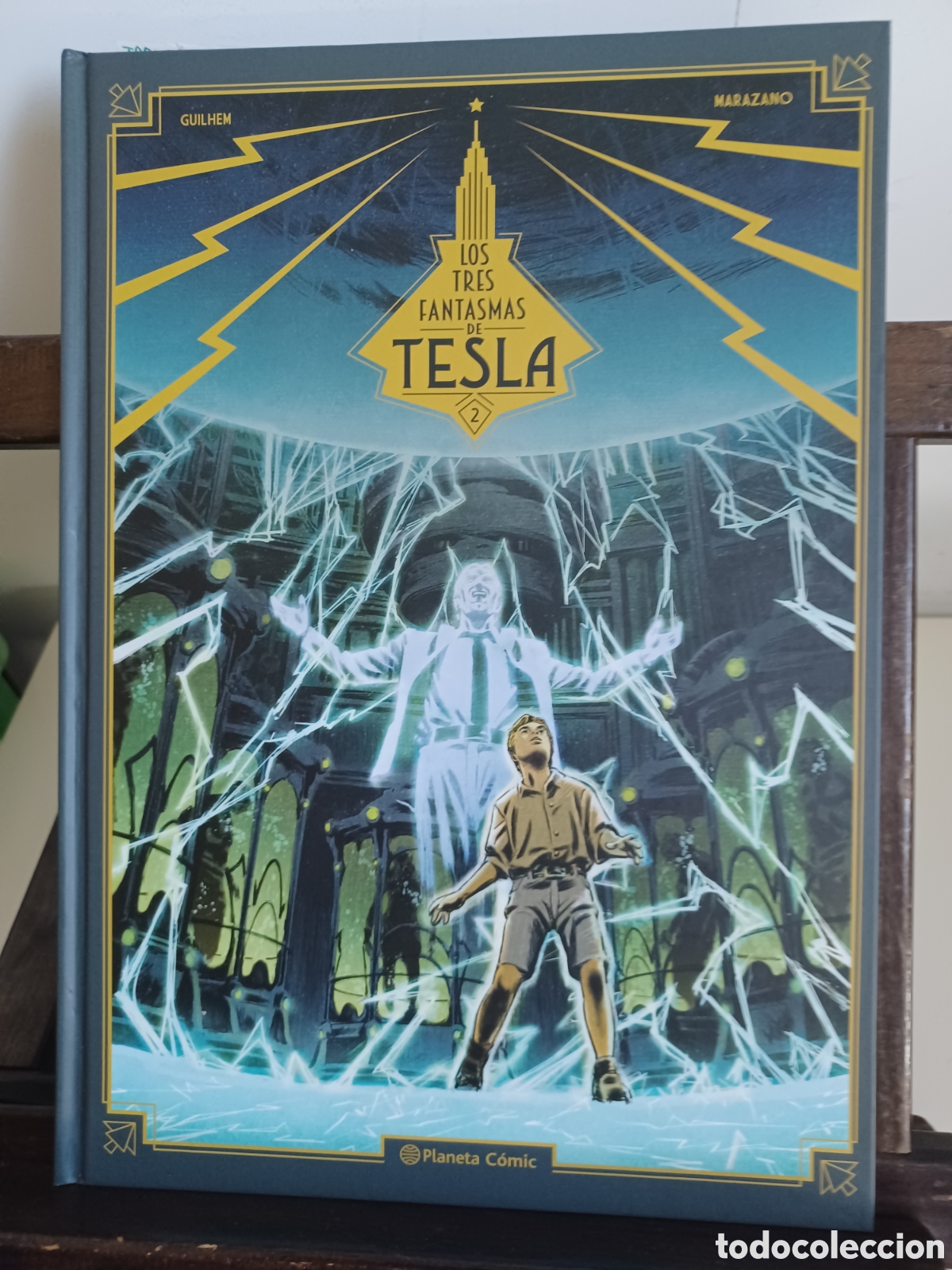 C&oacute;mics: Los tres fantasmas de Tesla 2/ Planeta C&oacute;mic/ NUEVO A ESTRENAR