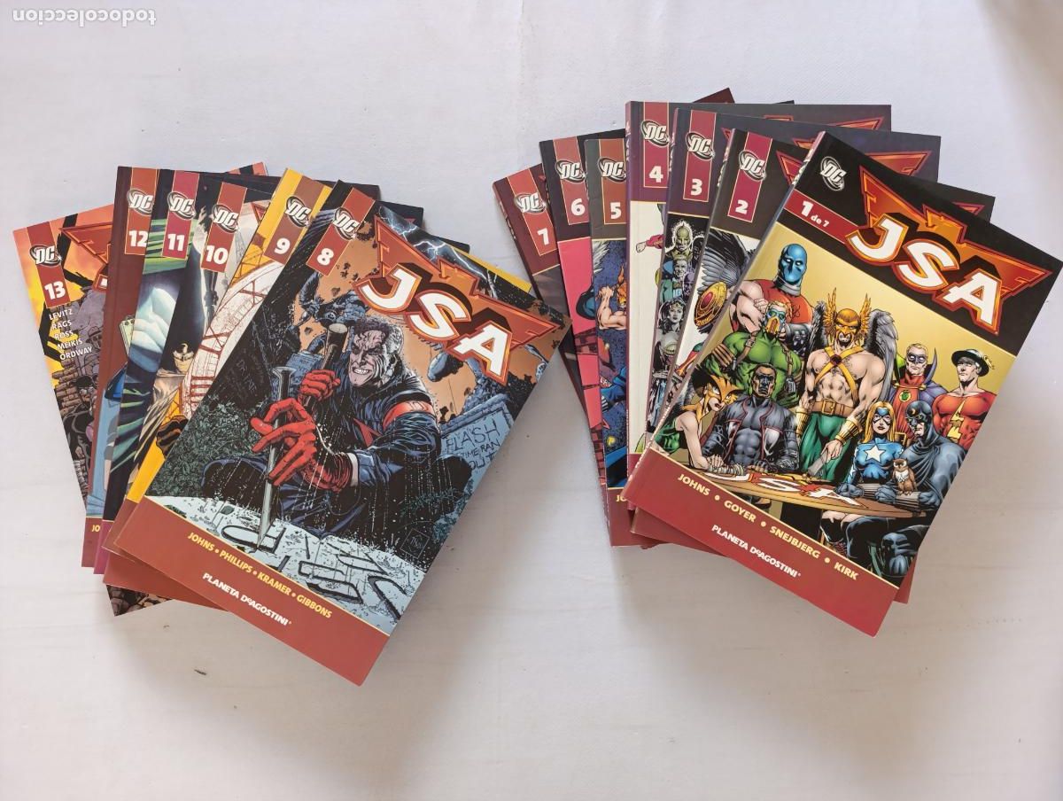 C&oacute;mics: JSA COMPLETA - N&ordm; 1 A 13 - 13 TOMOS - DC - PLANETA (133w)