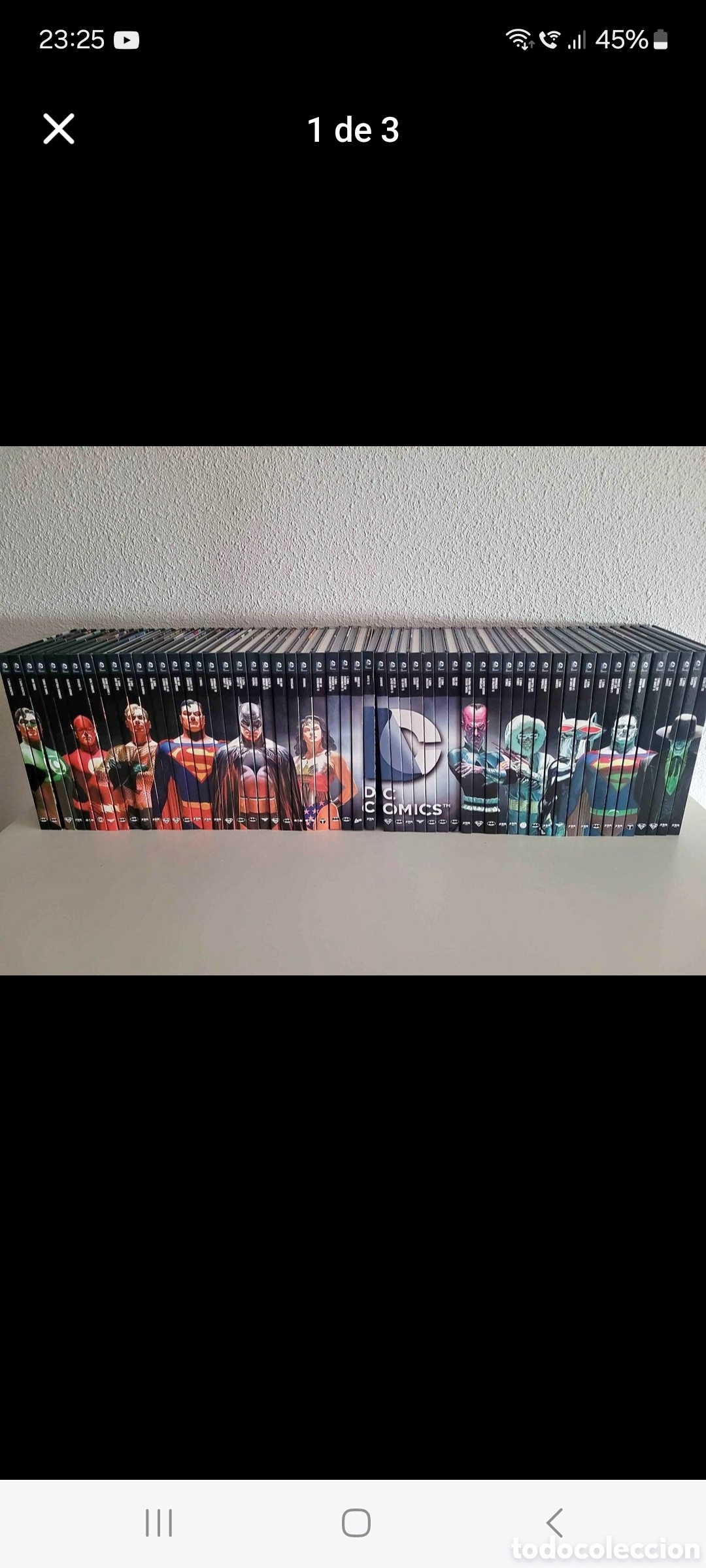 C&oacute;mics: Dc salvat colecci&oacute;n dc superman batman wonder woman jla 56 tomos