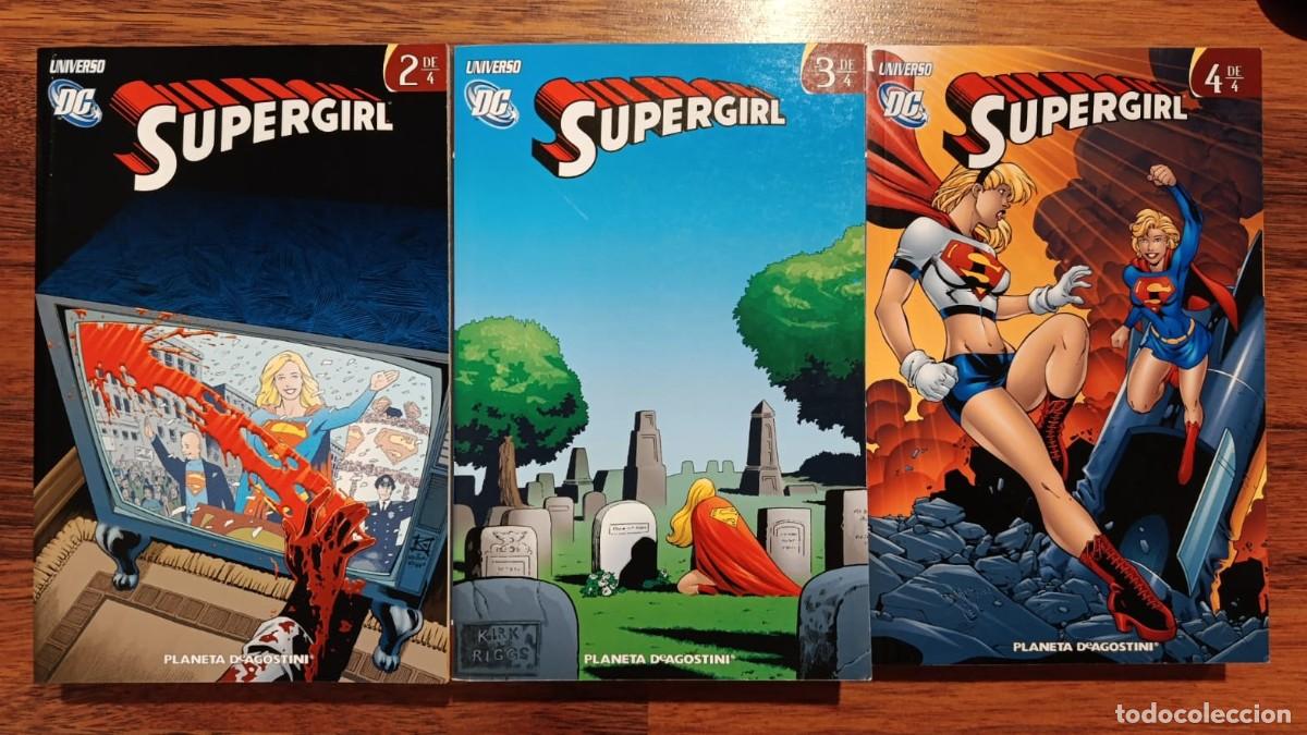 C&oacute;mics: SUPERGIRL 2, 3 y 4 (de 4). UNIVERSO DC. Planeta DeAgostini