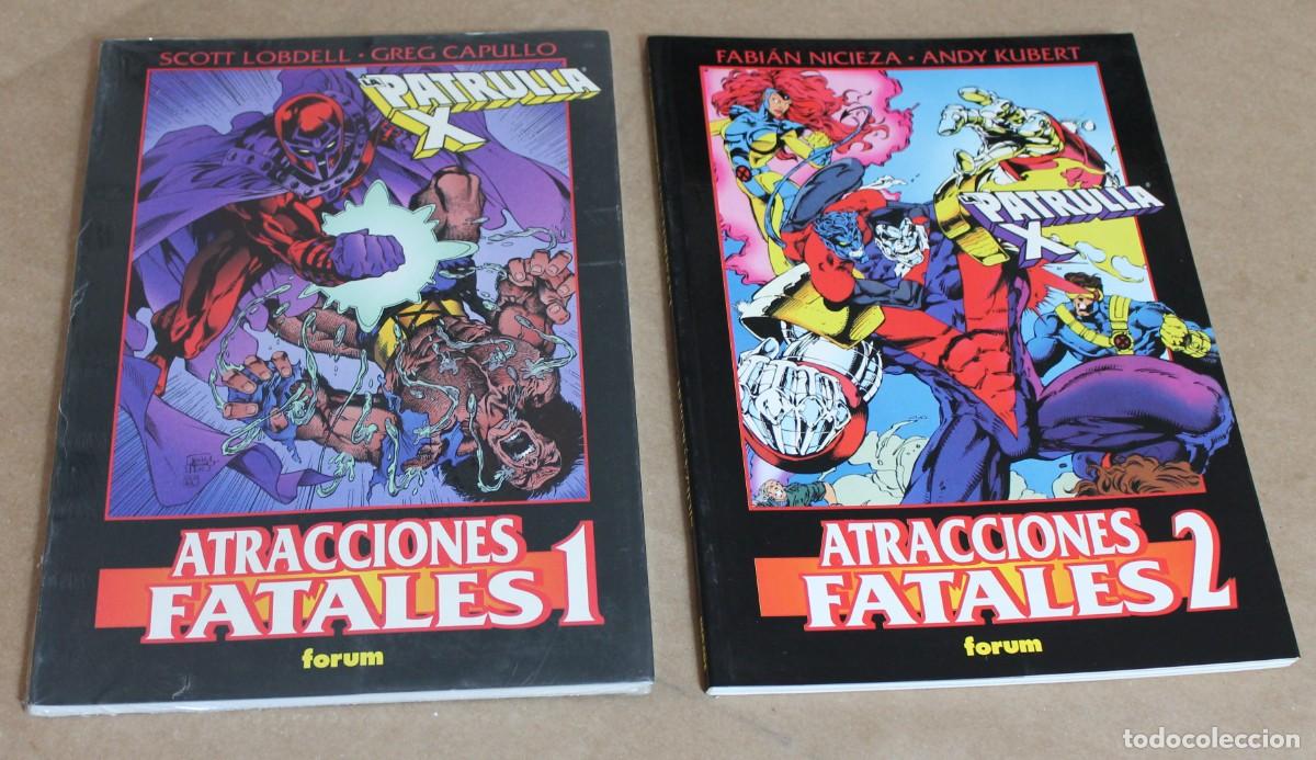C&oacute;mics: NUEVO (precintado)- ver - OBRAS MAESTRAS 28 30 &ndash; PATRULLA X - Atracciones Fatales 1 2 completa &ndash;
