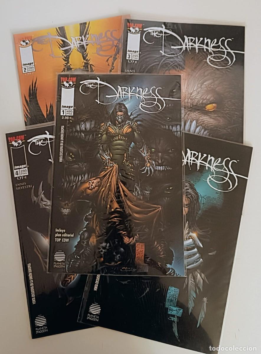 C&oacute;mics: The Darkness Lote 1-5 (World Comics 1997) | Ennis & Silvestri | Excelente