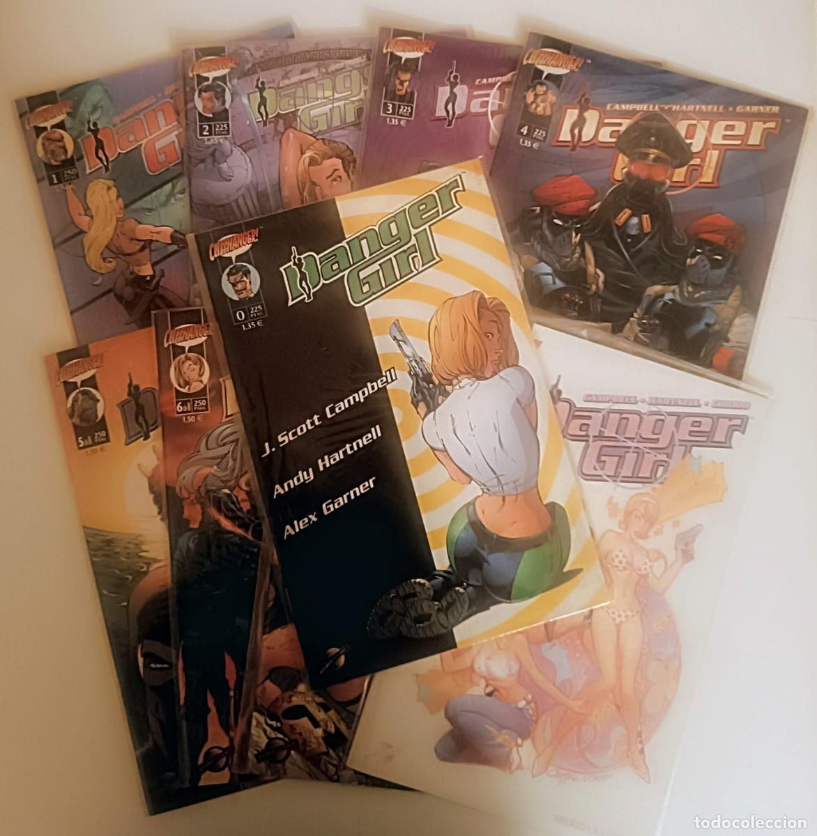 Comics: Danger Girl (Serie Completa: #0 al #8) | Planeta - Cliffhanger - Impecable