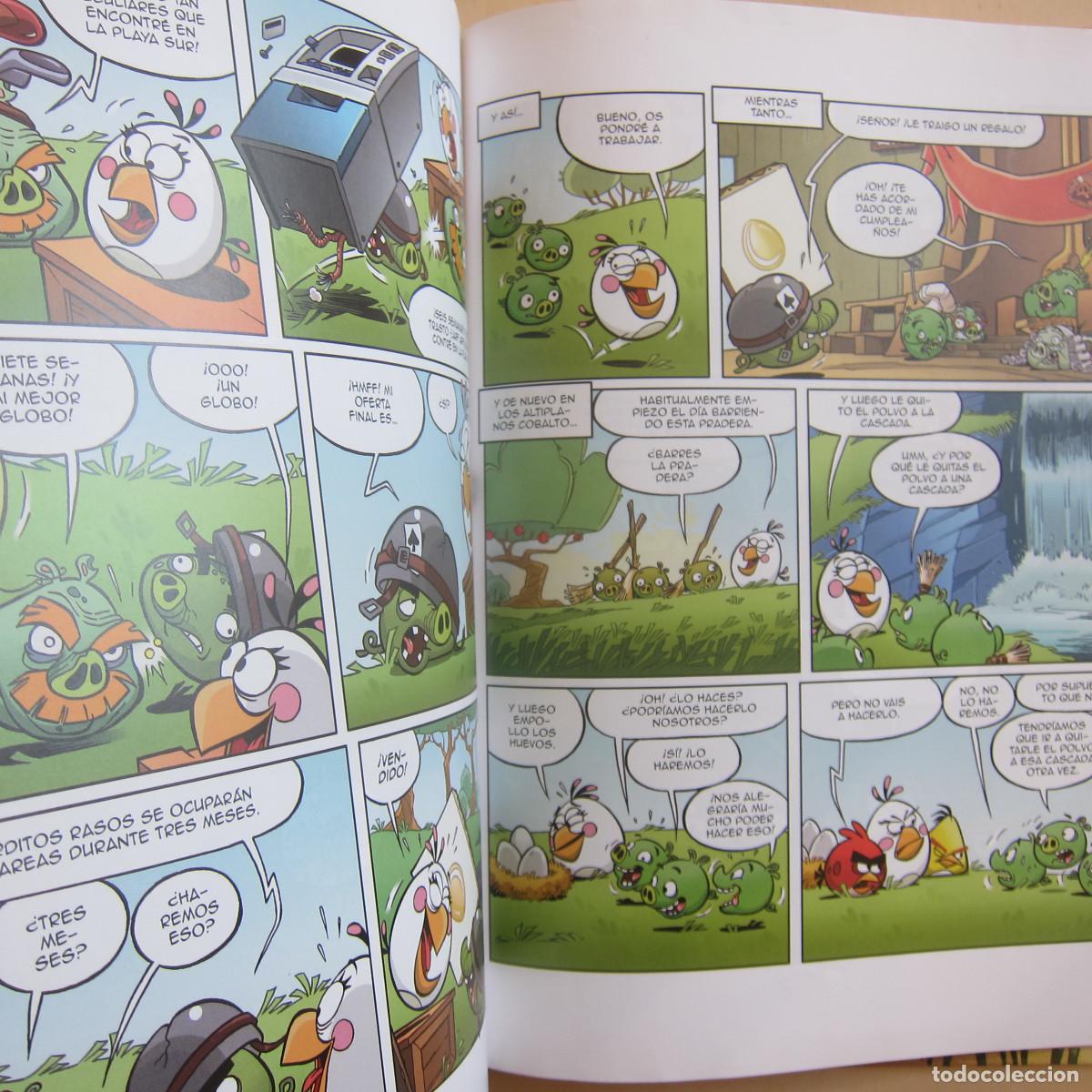 C&oacute;mics: ANGRY BIRDS COMICS - CERDITOS EN EL PARA&Iacute;SO (PLANETA) COMIC - Foto 4